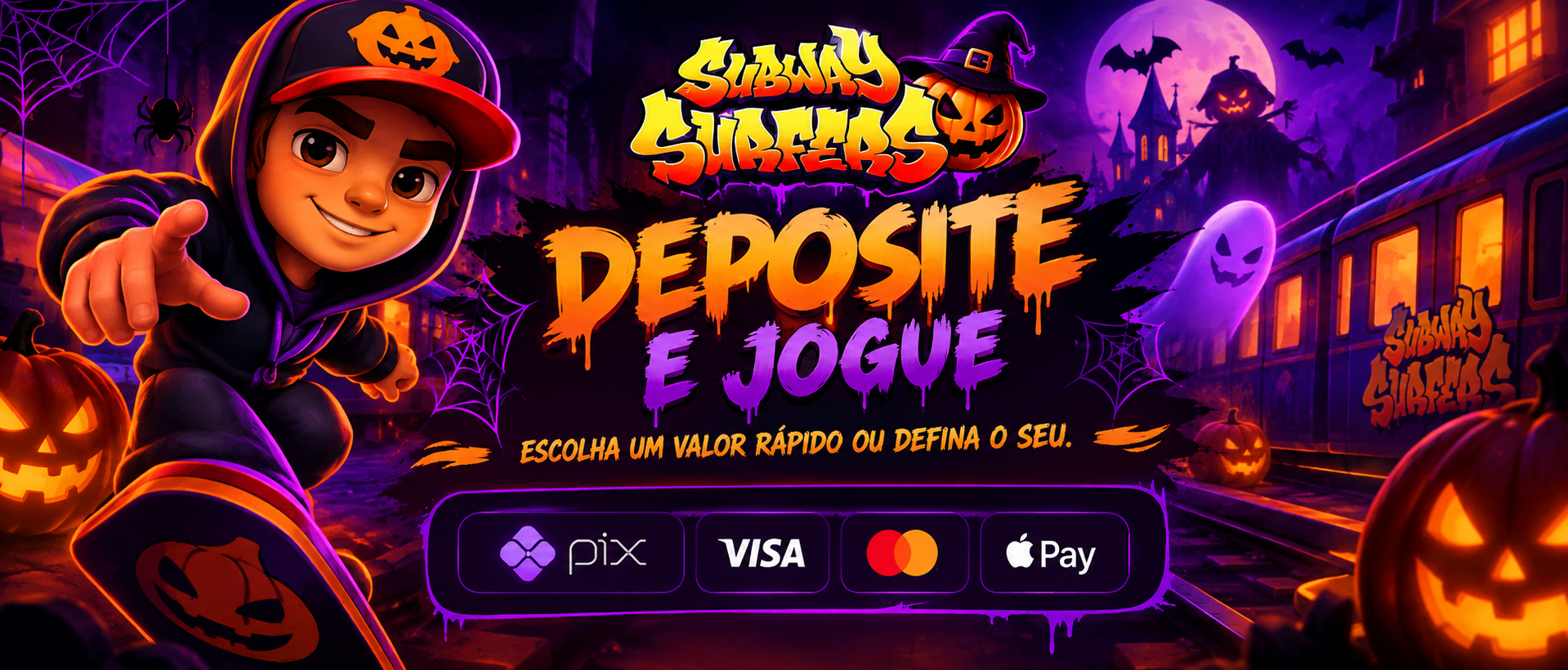 Deposite e jogue